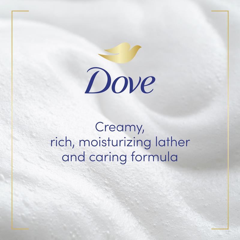 Dove Deep Moisture Body Wash Pump, 34 oz - Sulfate Free & pH Balanced Formula Body Care Cleanser Hydrating Moisturizing