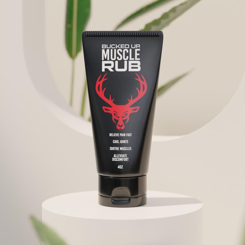 Bucked Up Muscle Rub for Sore Muscle Relief Body Care Oil