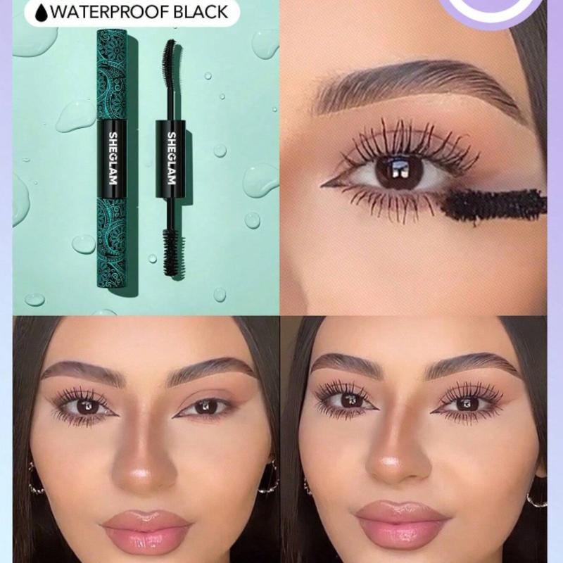 SHEGLAM All-In-One Mascara 2 In 1 Waterproof Volumizing - Makeup Cosmetic