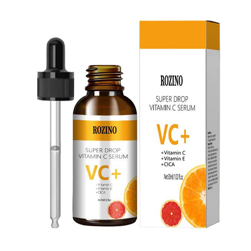 Vitamin C Essence Solution, 1 Count Moisturizing Vitamin C Serum, Brightening Facial Essence, Skin Hydrating Firming Smoothing Essence Water