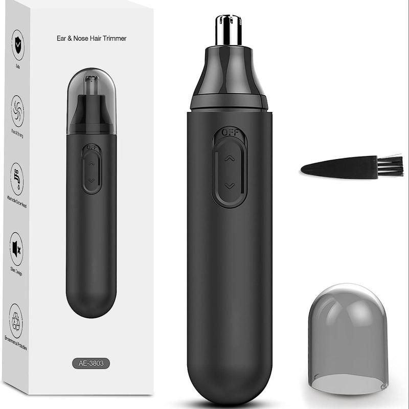 Ear and Nose Hair Trimmer Clipper, 1 Count Electric Painless Nose Hair Trimmer for Men and Women