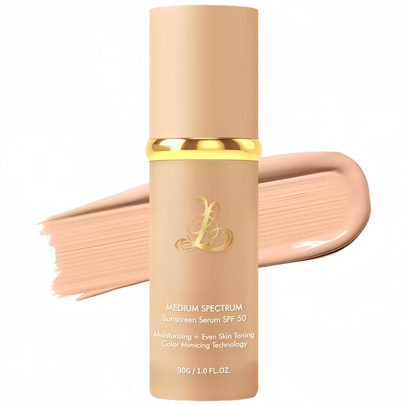 4 in 1 Liquid Foundation, Long-lasting Waterproof Full Coverage Concealer, Daily Use Facial Beauty Enhancer, Flawless Skin Reliable Sun Foundation