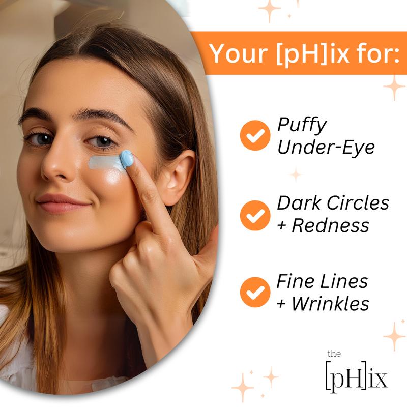 The [pH]ix Caffeine Eye Cream for Dark Circles, Puffiness & Under-Eye Wrinkles with Hyaluronic Acid Smooth Moisture