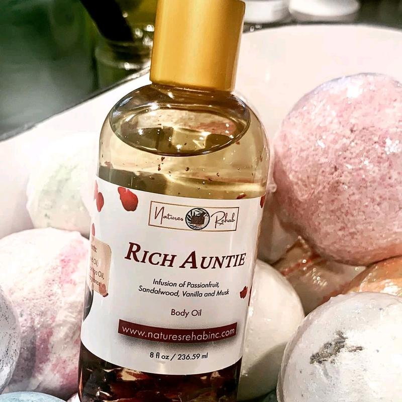 Rich Auntie Body Oil by Natures Rehab