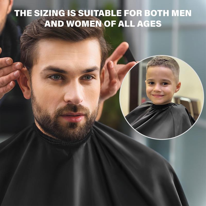 Professional Barber Cape Waterproof Hair Cutting Cape Haircut Cape Barber Cape for Men Hair Cape with Adjustable Neckline Salon Cape for Hair Cutting Tools Barber Supplies Accessories( 64