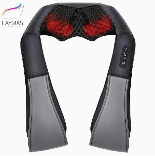 Back And Neck Massager With 3 Levels Adjustable Heating, 8 Nodes Deep Kneading Massage For Neck, Back, Shoulder, Use At Home, Car, Office Christmas Gifts