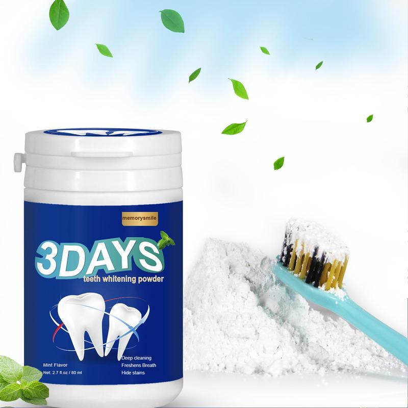 Teeth Whitener, Teeth Whitener Powder, Oral Care Product for Home & Travel, Teeth Whitening Product