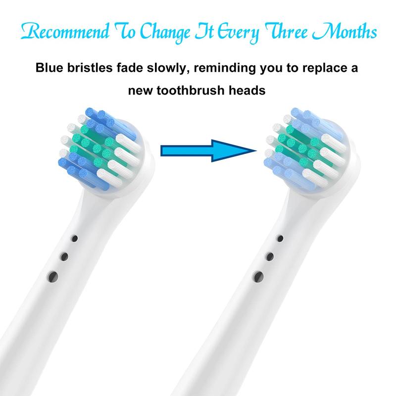 Replacement Brush Heads for Oral B Compatible Electric Toothbrush Heads, Including 4 Precision, 4 Floss, 4 Cross and 4 Whitening - 16 Variety Pack Cleansing