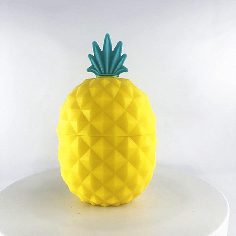 Pineapple Shaped Ice Roller, Silicone Soothing Face Massage Ice Mold, Cooling Face Beauty Skin Care Tool for Women & Men