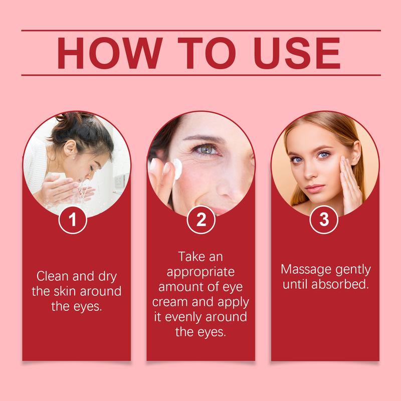 Instant Firm Eye Cream Eye care Three-in-one Eye Essence Reduces fine lines and Moisturizes around eyes Firming Elastic Moisturizing Skin Eye Moisturizing Eye Cream eye  firming Serum Eye Serum Serum Eye Serum christmas 2024 ornaments glass cleaner