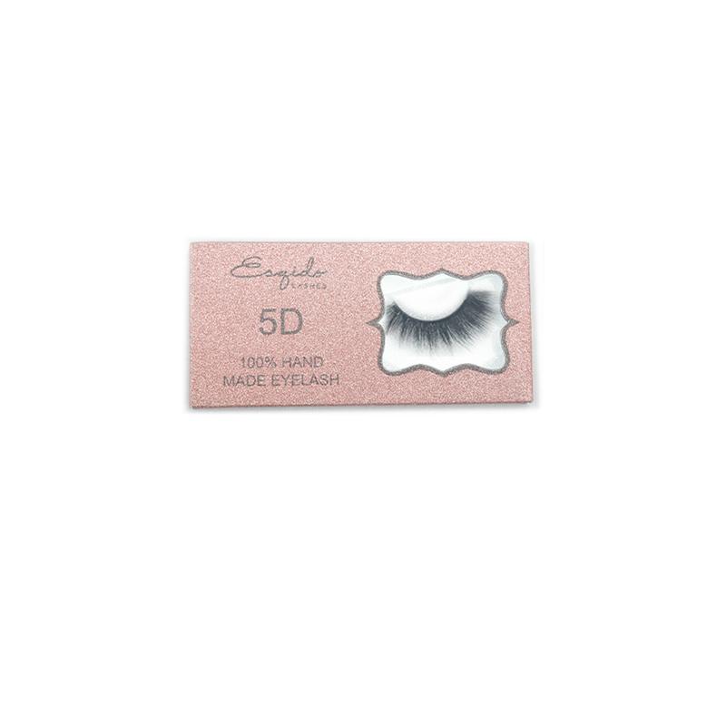 Soft 5D Eyelashes 1 Pair Natural Fluffy False Eyelashes Random