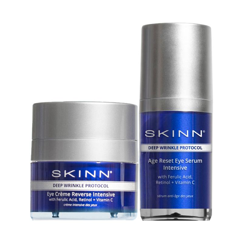 Skinn Cosmetics Age Reset Eye Cream Reverse Intensive + Eye Serum Intensive Daily Comfort