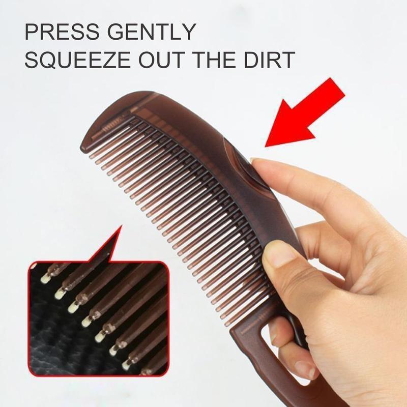 [Free Shipping]Dandruff Comb Scalp Massage Comb,Detoxing Comb for Dandruff Removal,  Multifunctional Hair Comb , Energy Comb for The Effective Removal of Dandruff&Dirt,Healthier Scalp and Better Hair Quality,Suitable for Men and Women Gifts