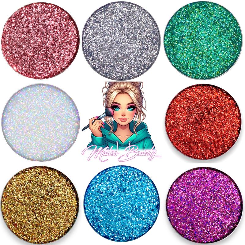 Pressed Glitter Magnetic Single Eyeshadow Pans eye shadow