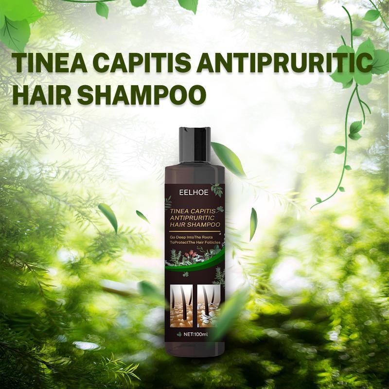 Scalp Repair Biological Shampoo,Anti Itch Dandruff Shampoo,Tinea Capitis Antipruritic Hair Shampoo,Dandruff Treatment Shampoo,Deep into the Roots,Protect the Hair Follicles black  Conditioner Haircare Aloe Comfort Cleanser Cleansing Conditioner Haircare