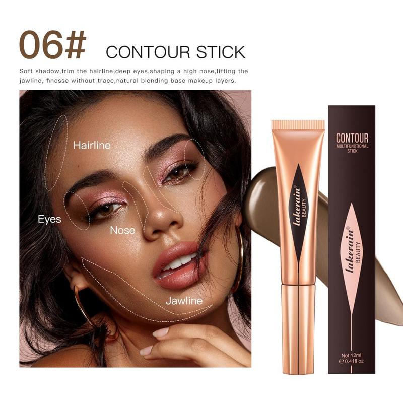 Multifunctional Beauty Wand, 3pcs set Contour & Highlighter Makeup Pen, Easy to Blend Highlight Blush Face Makeup, Cosmetic Product for Women & Girls