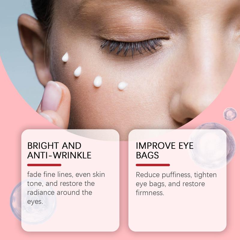 Instant Firm Eye Cream Eye care Three-in-one Eye Essence Reduces fine lines and Moisturizes around eyes Firming Elastic Moisturizing Skin Eye Moisturizing Eye Cream eye  firming Serum Eye Serum Serum Eye Serum christmas 2024 ornaments glass cleaner