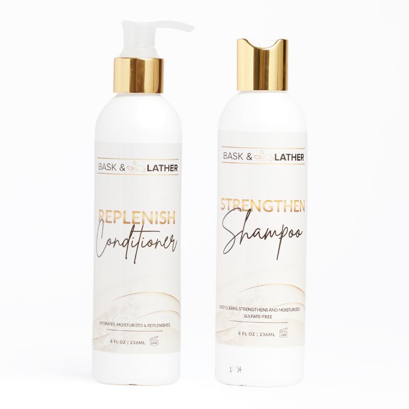 Strengthen & Replenish Shampoo and Conditioner Set