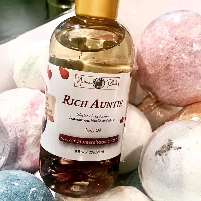 Rich Auntie Body Oil by Natures Rehab