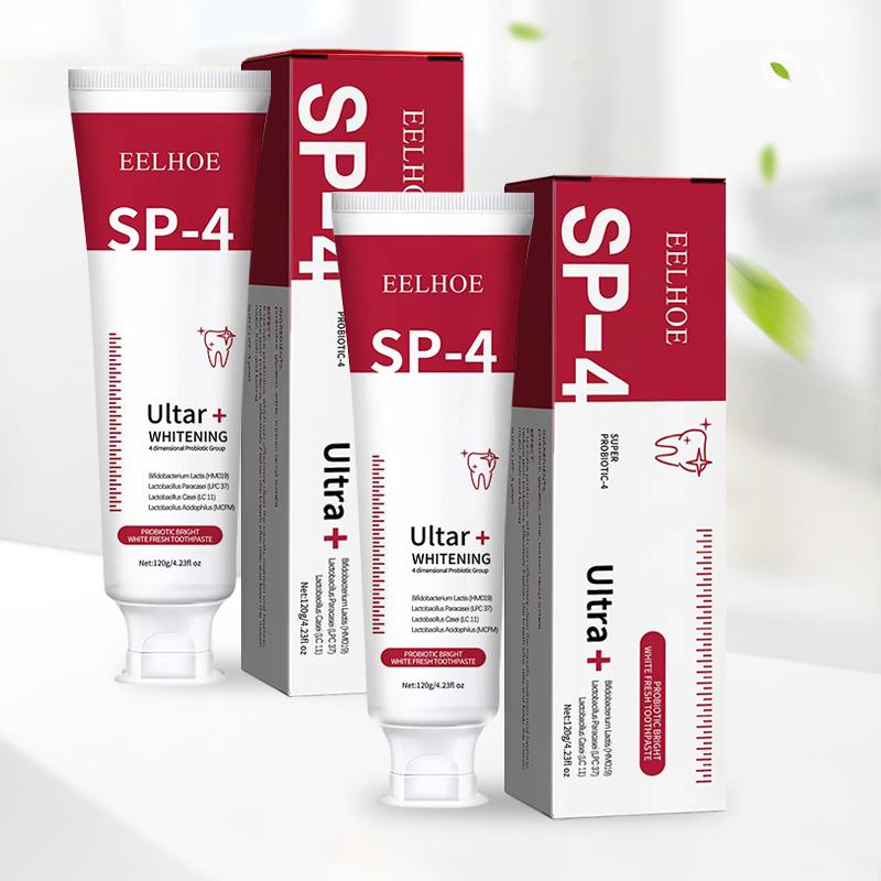 5pcs Super Sp4 Probiotic Toothpaste, 120g - Deep Clean & Fresh Breath, Stain Removalldeal For Men & Women, Christmas Present