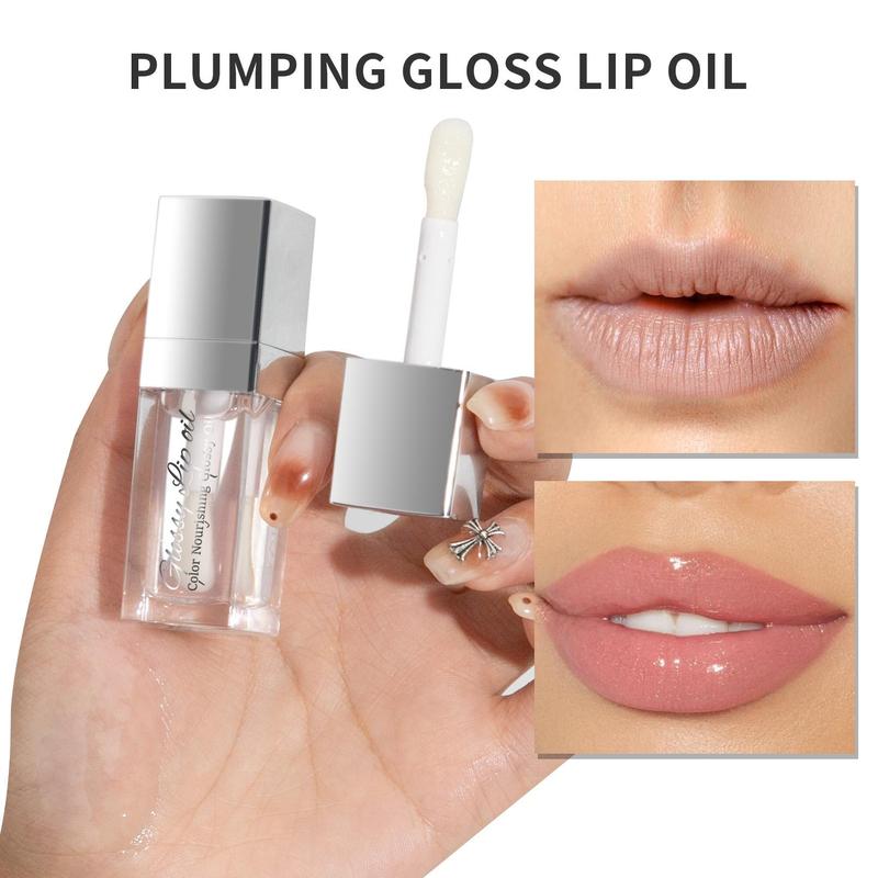 Moisturizing Lip Oil, Long Lasting Hydrating Lip Balm, Lip Care Nourishing Lipstick