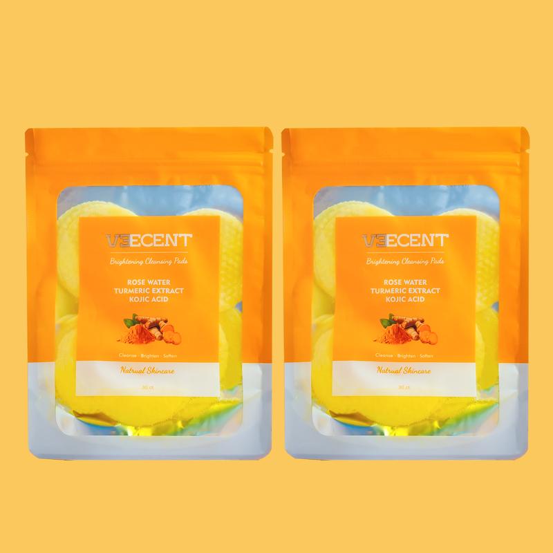 Veecent Turmeric Kojic Acid Cleansing Pads