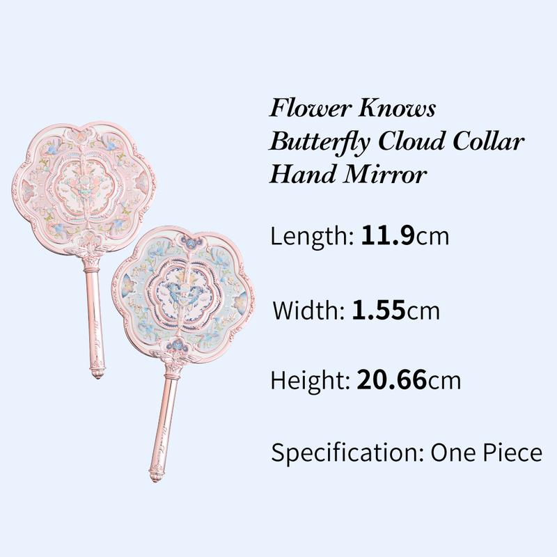 Flower Knows Butterfly Cloud Collar Collection Hand Mirror