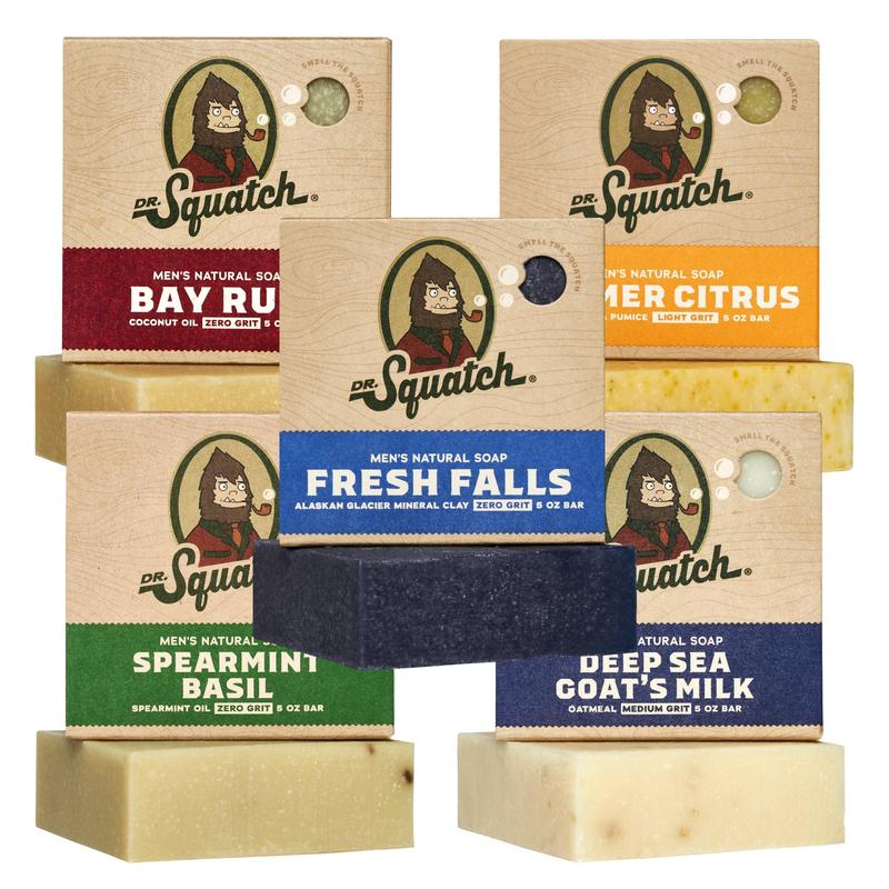 Dr. Squatch - Win the Gold! Bar Soap 5-Pack