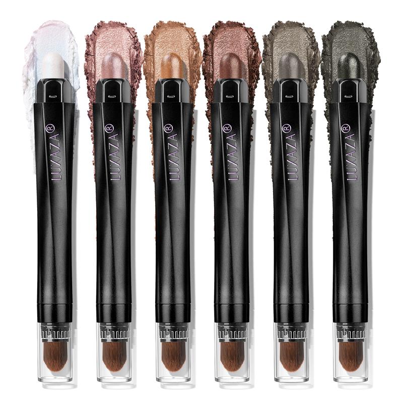  LUXAZA 6PCS Neutral Eyeshadow Stick Makeup Set