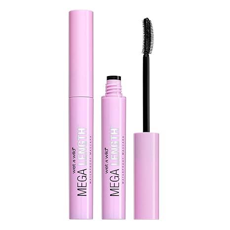 wet n wild Mascara - Lengthening, Vitamin E Enriched, Precision Comb Brush, Cruelty-Free, Gluten-Free, Sulfate-Free & Vegan - Very Black