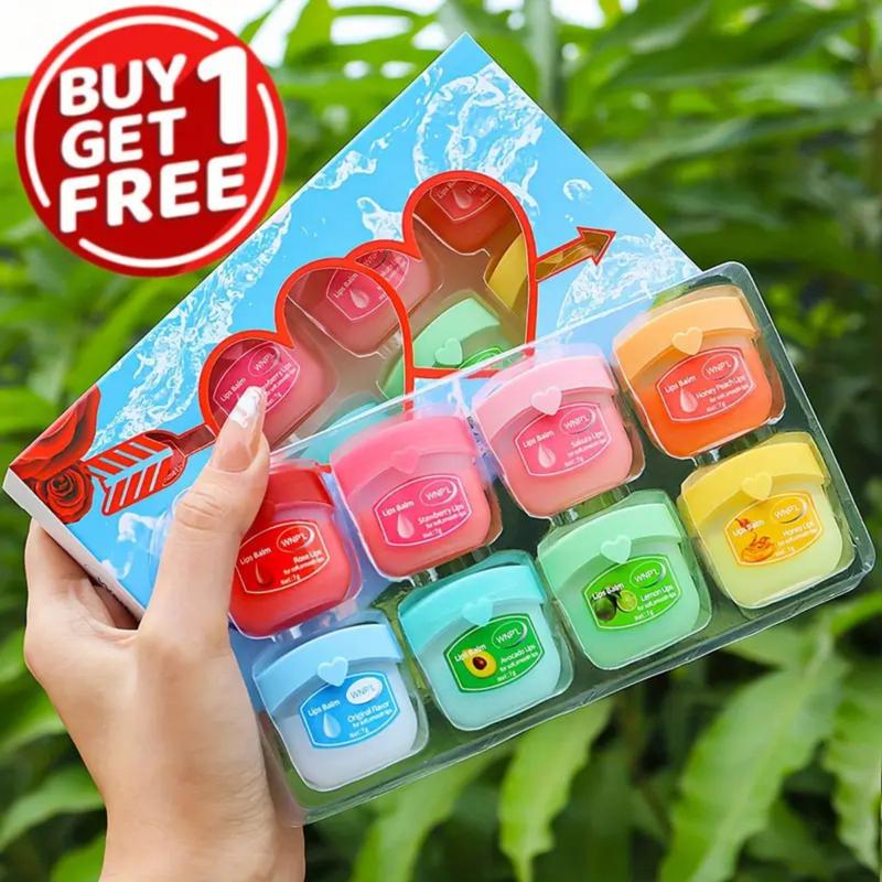 16 PCS Moisturizing Lip Balm Set, All-Day Moisture for Dry Lips, Lasting Effect, Perfect Gift for Christmas and Valentine's Day