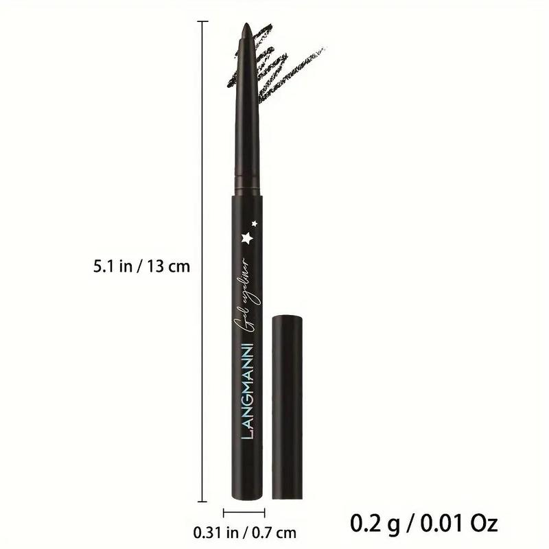 Long Lasting Eyeliner Pen, 1 Count Smudge Proof Fine Tip Eyeliner Pencil, Quick Drying Eyeliner Liner Pen with Precise Flexible Tip. Easy To Apply for Eye Makeup, Halloween Gifts, Christmas Gifts