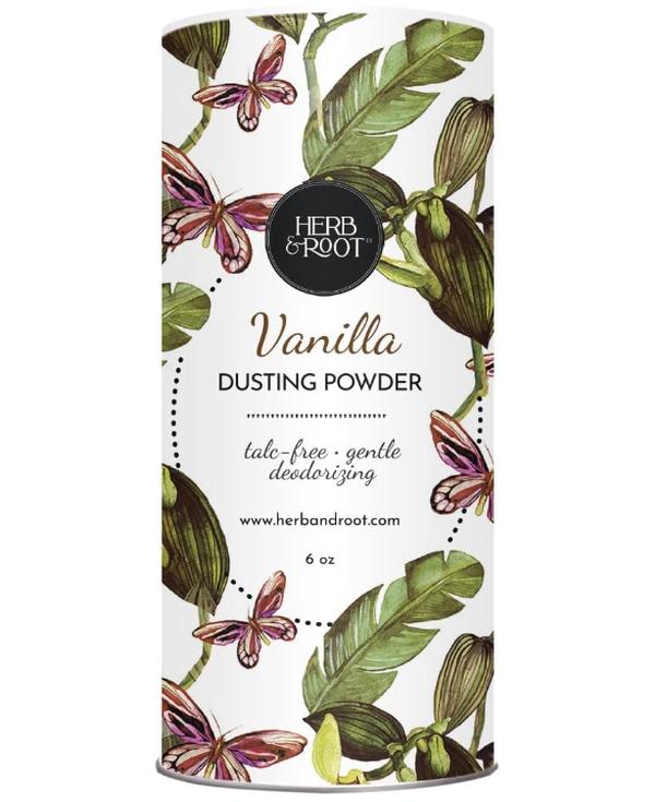 Vanilla Talc Free Dusting Powder with Arrowroot, Oats, Zinc, and Magnesium - Body Care - Cosmetic