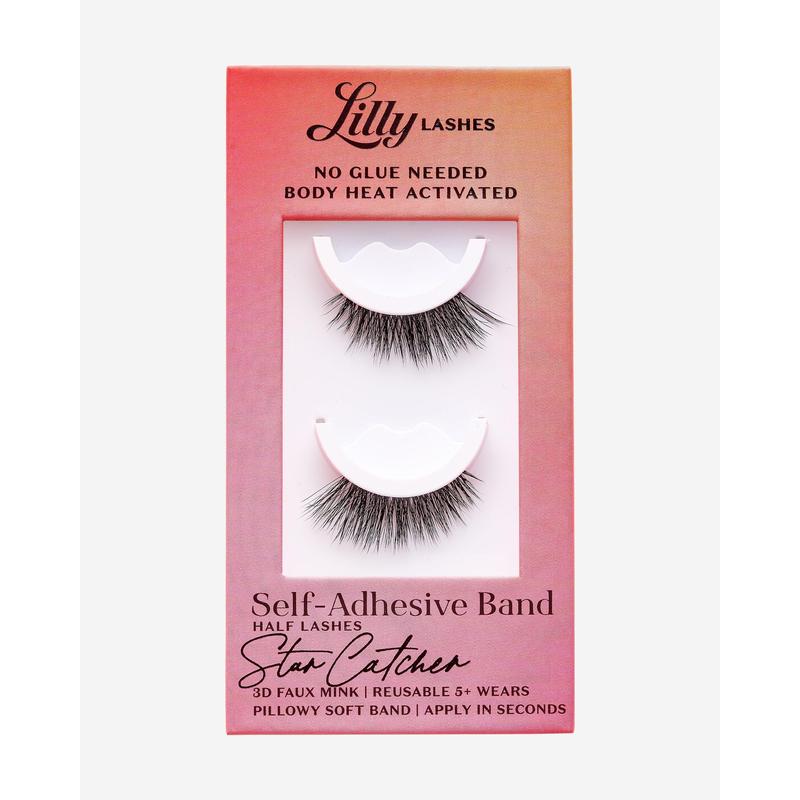 StarCatcher Half Lash 3D Faux Mink Self-Adhesive False Eyelashes