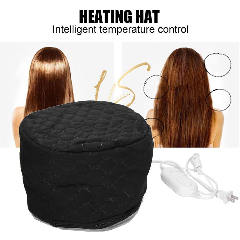 Adjustable Electric Heating Hat for Hot Oil Treatment Hair Care