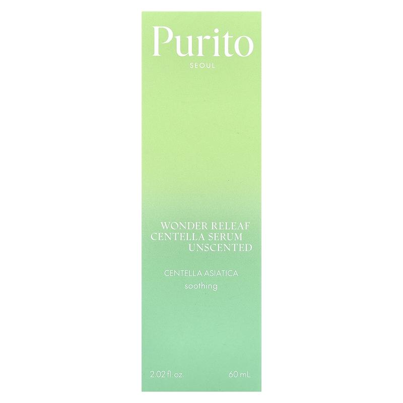 Purito Wonder Releaf Centella Serum, Unscented , 2.02 fl oz (60 ml)