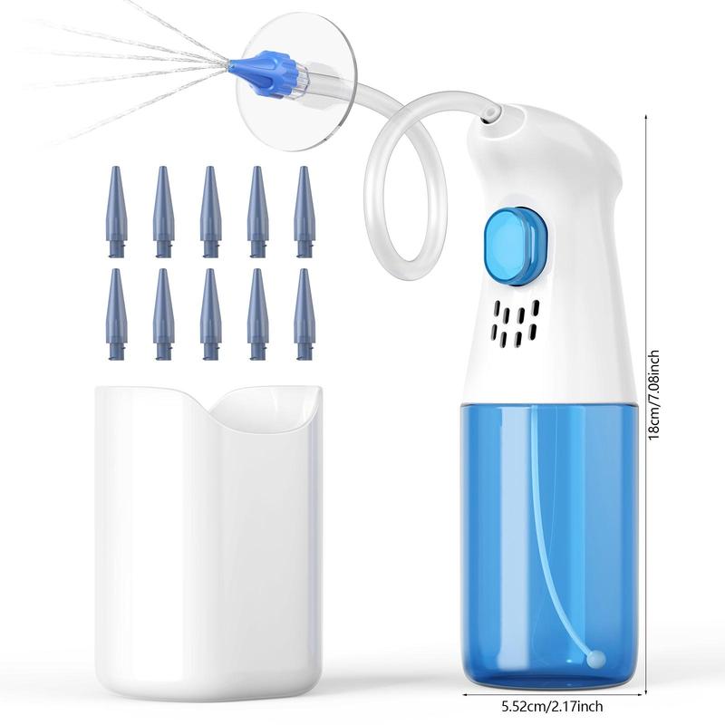 Earwax Remover, 1 Set Manual Ear Cleaner, Household Convenient Ear Cleaner, Ear Waxing Removal Tool, Ear Irrigator, Earwax Removal Irrigator, Earwax Health Care, Birthday Gifts, Christmas Gift