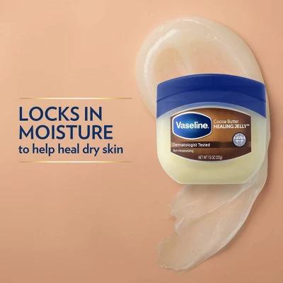 Vaseline Cocoa Butter Petroleum Jelly - 7.05oz Moisture Moisturizing Skincare Daily Fragrance Gentle Comfort Hydrate