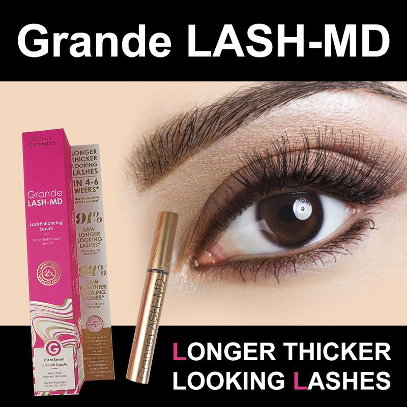 2 pack Grande LASH-MD Lash Enhancing Serum Eyelash Growth Serum 4ml