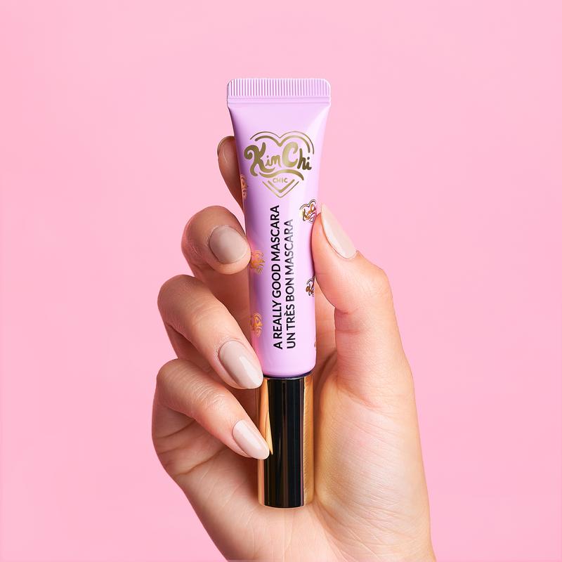 KimChi Chic A Really Good Mascara for Volume & Lengthening or Curling, Cosmetic Makeup for Lashes