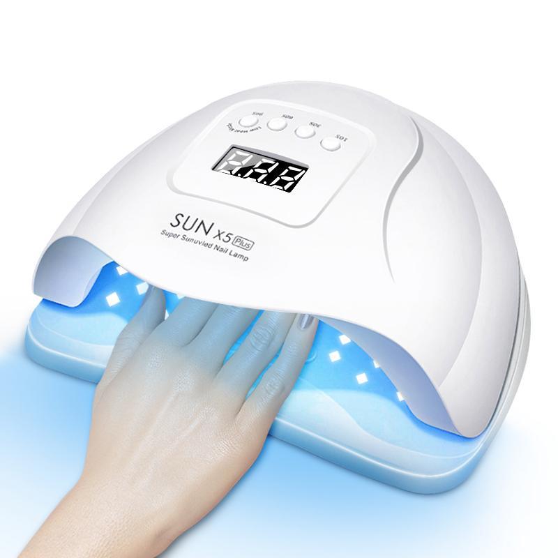 LED Nail Lamp, Professional UV Nail Lamp for Curing All Gel Nail Polish, Manicure Pedicure Salon Tool, Nail Art Tool for Women & Girls, Christmas Gift