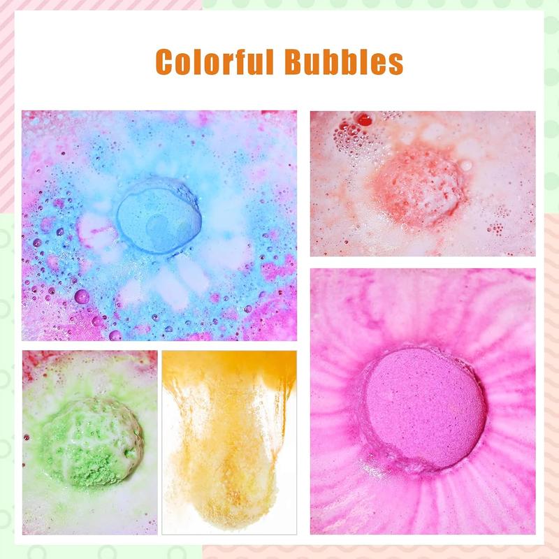 Bath Bombs for  with Surprise Inside, 20 Pack  Bath Bombs Gift Set with Toys for Girls Boys, Handmade Bubble Bath Fizzy Balls Kit for Birthday, Christmas, Easter(Package May Vary)