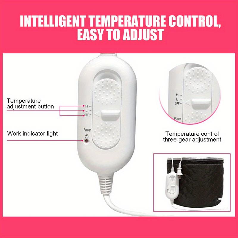 Adjustable Electric Heating Hat for Hot Oil Treatment Hair Care