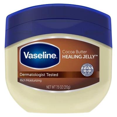 Vaseline Cocoa Butter Petroleum Jelly - 7.05oz Moisture Moisturizing Skincare Daily Fragrance Gentle Comfort Hydrate