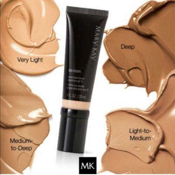 Mary Kay CC Cream Sunscreen Broad Spectrum SPF 15 Color Makeup