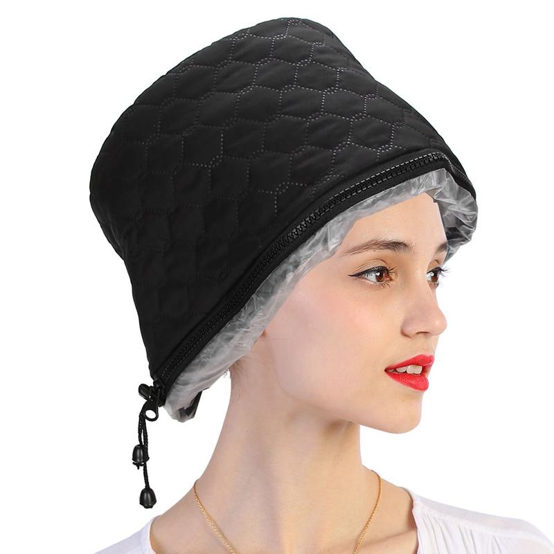 Adjustable Electric Heating Hat for Hot Oil Treatment Hair Care