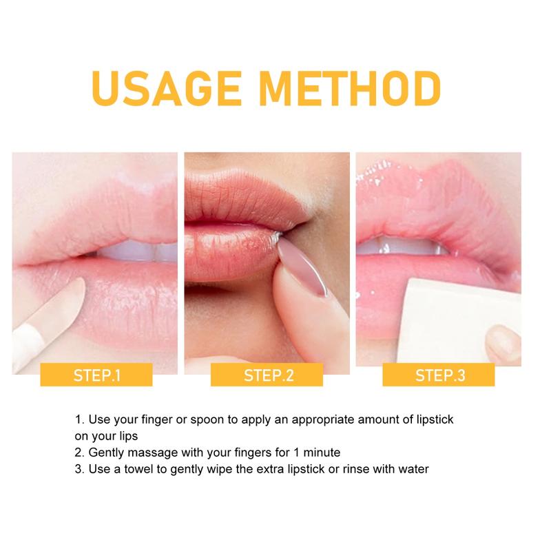 EELHOE Honey Lip Scrub 30g Moisturizing Lips Moisturizing Magic Color Diminish Lip Corners Skincare Lip Care Comfort Moisturizer