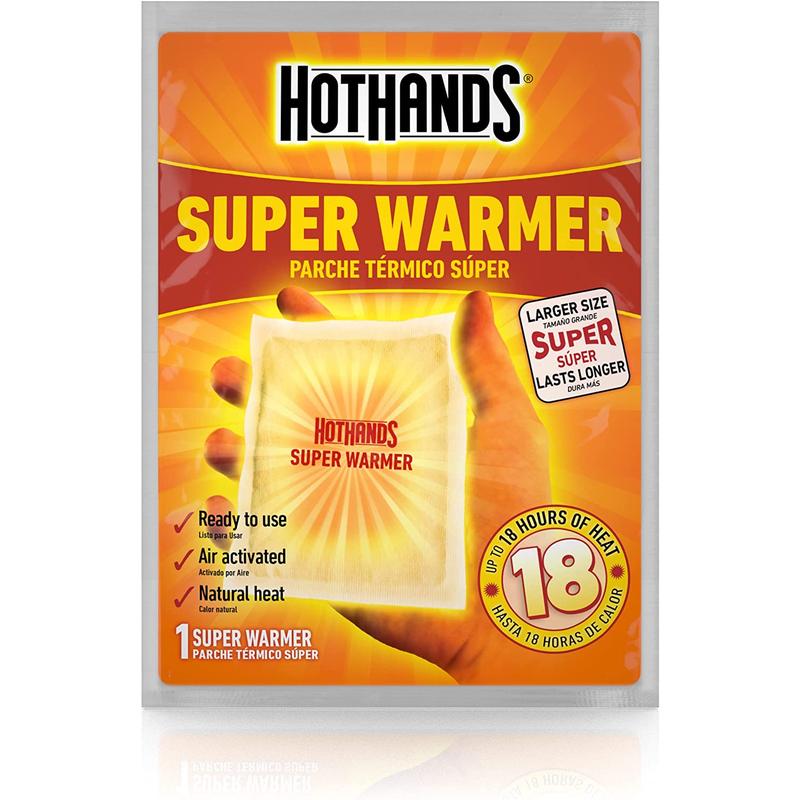 Hothands Body & Hand Super Warmers - Long Lasting Natural Odorless Air Activated Warmers - up to 18 Hours of Heat - 10 Individual Warmers Kobayashi Kobayashi