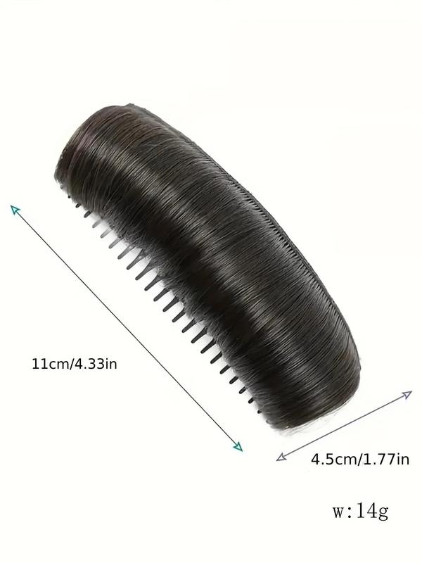 Bump Up Comb Clip Bun Hair, Half Ball Head Coil Beehive Fluffy Hair Styler Hair Comb Hair, Styling Clip Volume Maker Hair Insert for Women Girls DIY Hairstyle Beauty Tool