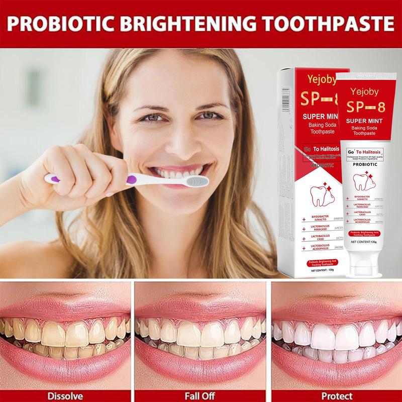 [+5$Get 2Pcs]  Super Probiotic Sp-8 Toothpaste, Sp-8 Ultra Whitening Toothpaste, Sp 8 Toothpaste,Fresh Breath, Sp-8 Toothpaste 4.9 oz SP-10,SP-10 SP-6 SP-4 sp-10 sp-6 sp-4 sp8 sp6 sp4 SP-10